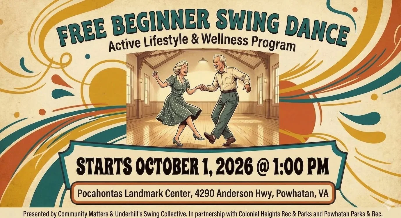 Free Beginner Swing Dance Active Lifestyle & Wellness Program
