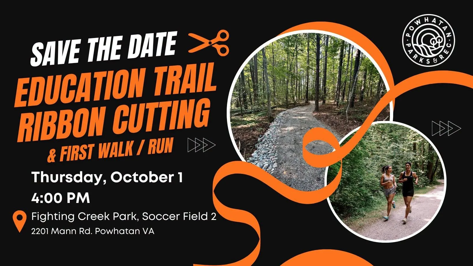 Education Connection Trail Ribbon Cutting