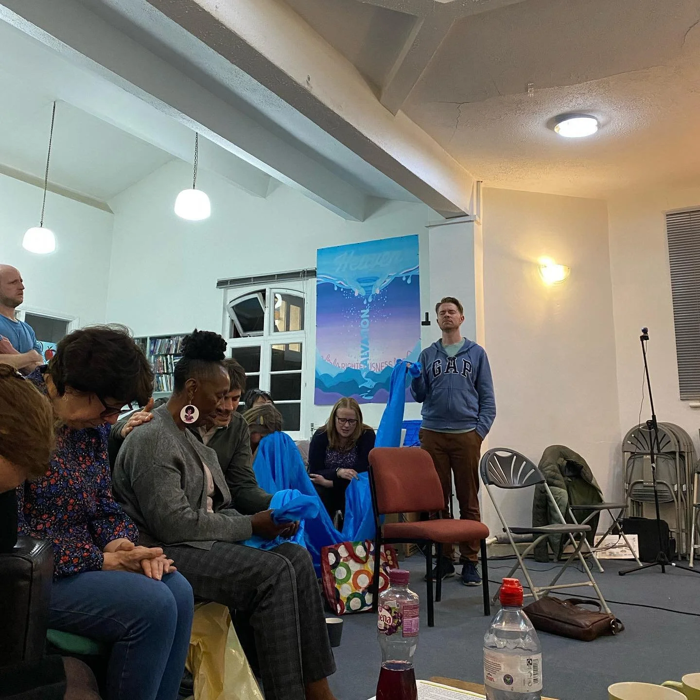 Hybrid prayer meetings for our prayer week! It&rsquo;s a blessing to come together to seek the Lord, especially 3 times a day! 😉