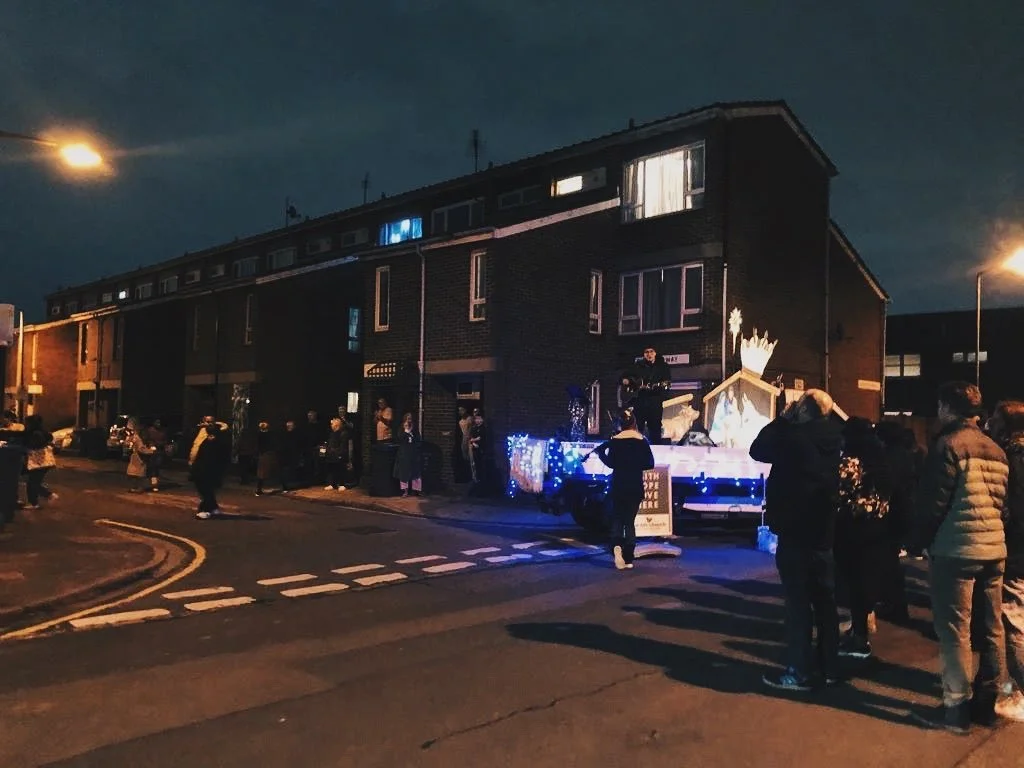 Lovely to be out on the Caletock Estate, singing about Jesus this evening! ⭐️🎄

We have our Ichthus New Life carol service on Sunday at 11am at Halstow Primary School! We would love to see you there!
