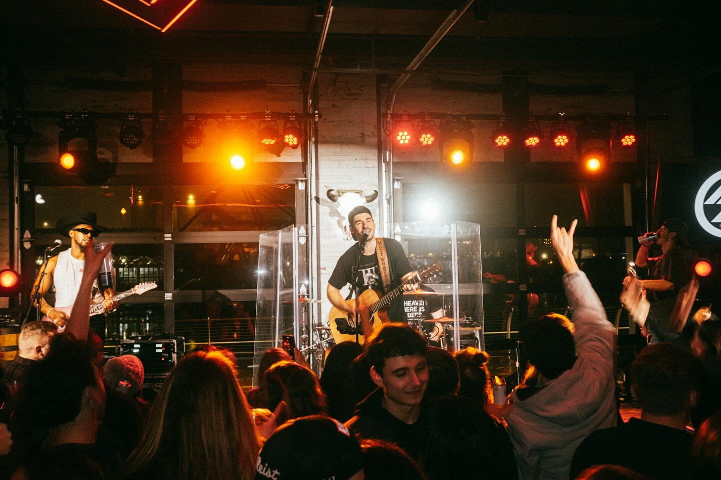 Cheers to the freakin&rsquo; weekend 🍻

Doors open at 4p + kitchen &lsquo;til 10p

Live music kicks off at 10:30p with @mattwhataguy