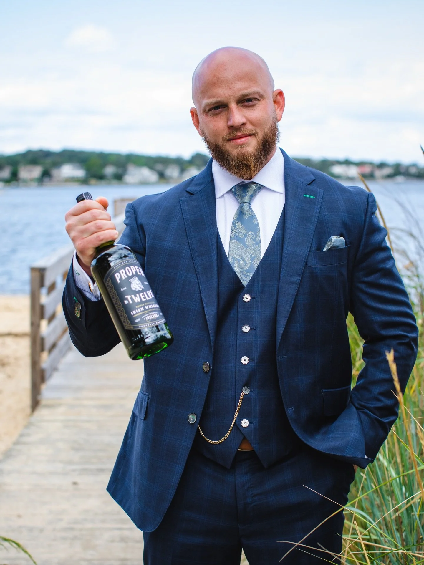 The most common waistcoat sold in the shop is a single-breasted, five- or six-button vest with points.

It&rsquo;s flattering. Elongating. Timeless.

And it&rsquo;s the reason you still look fully dressed once the jacket comes off.

Because at weddin
