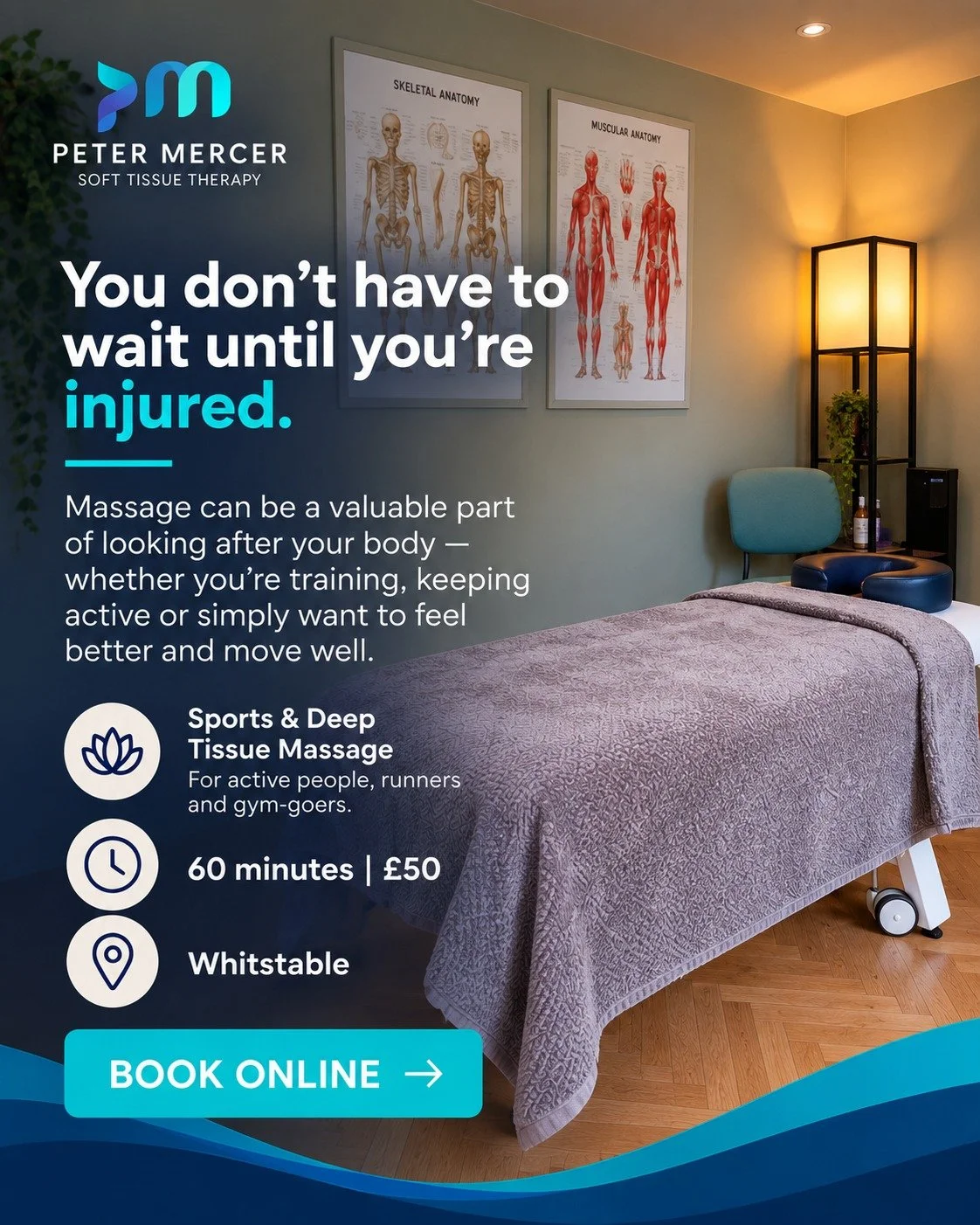 Does your body feel like it&rsquo;s asking for a bit of attention? 👀

You don&rsquo;t have to be injured to benefit from massage.

Maybe that same area keeps tightening up, you&rsquo;re taking longer to recover after training, or you&rsquo;ve simply