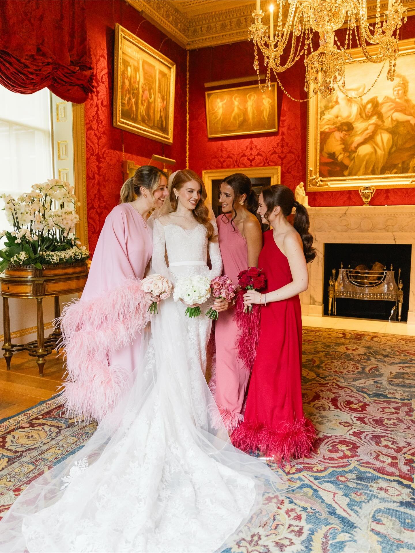 An unforgettable Winter wedding for Isabella and Andrew last December ✨ 

Pure magic on one of the stormiest wedding set up days I can remember. A Rolls Royce drive to Saint Sophia Cathedral with not one but two floral arches framing the entrance. In