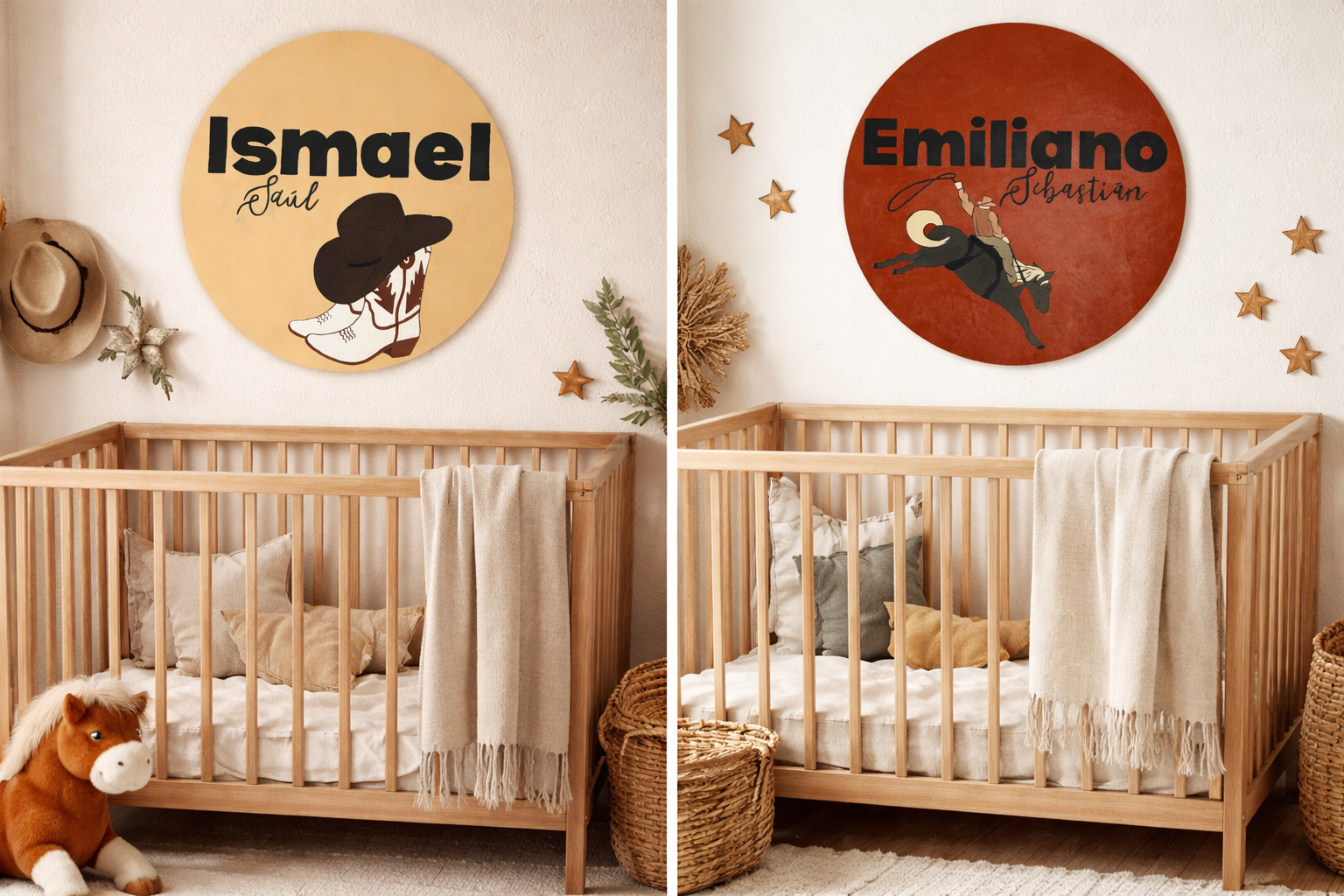 Western-themed nursery with personalized sign.png
