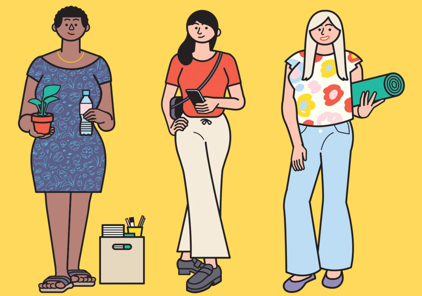 wall street journal: you're finally going back to the office. what are you going to wear?