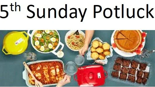 5th Sunday Potluck
