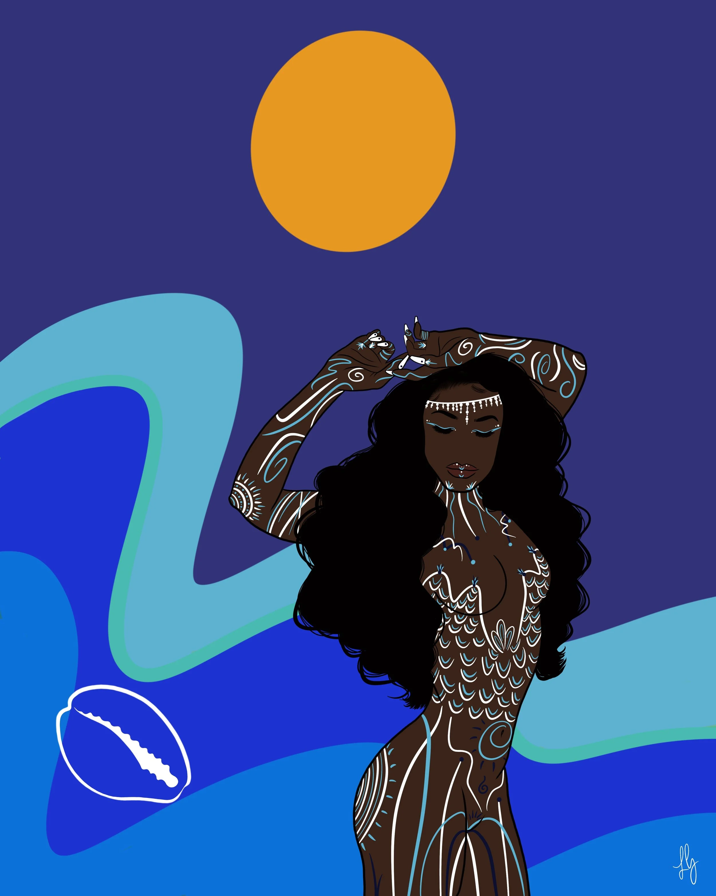 Yemaya, Mother of Seas