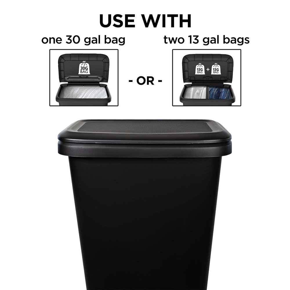 20.4-gal / 77.22L - Dual Function XL™ Trash Can — Hefty Home Solutions