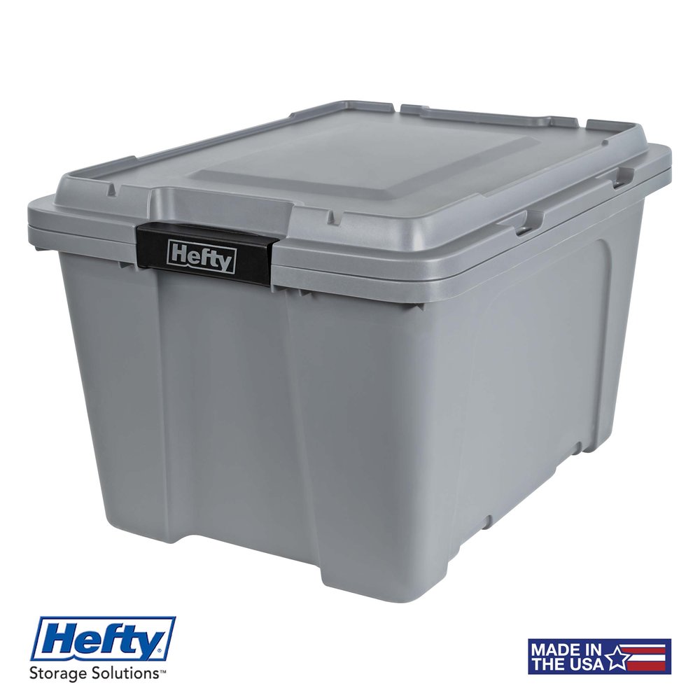 4.5-gal HI-RISE PRO™ Storage Tote — Hefty Home Solutions