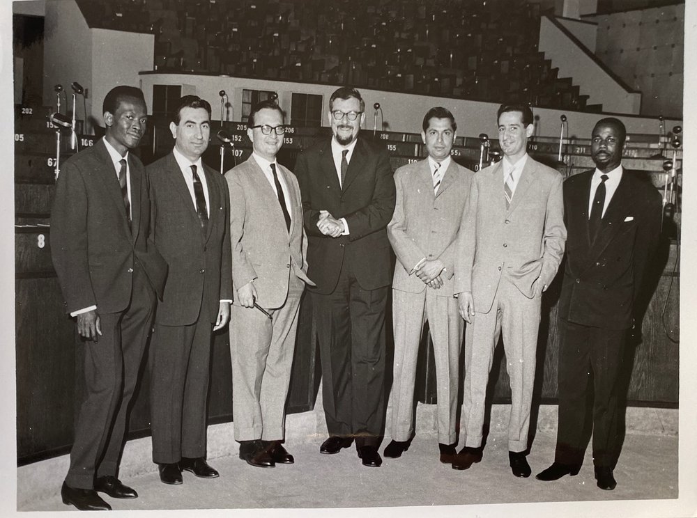 Carnegie fellows visit the UN c.1960s