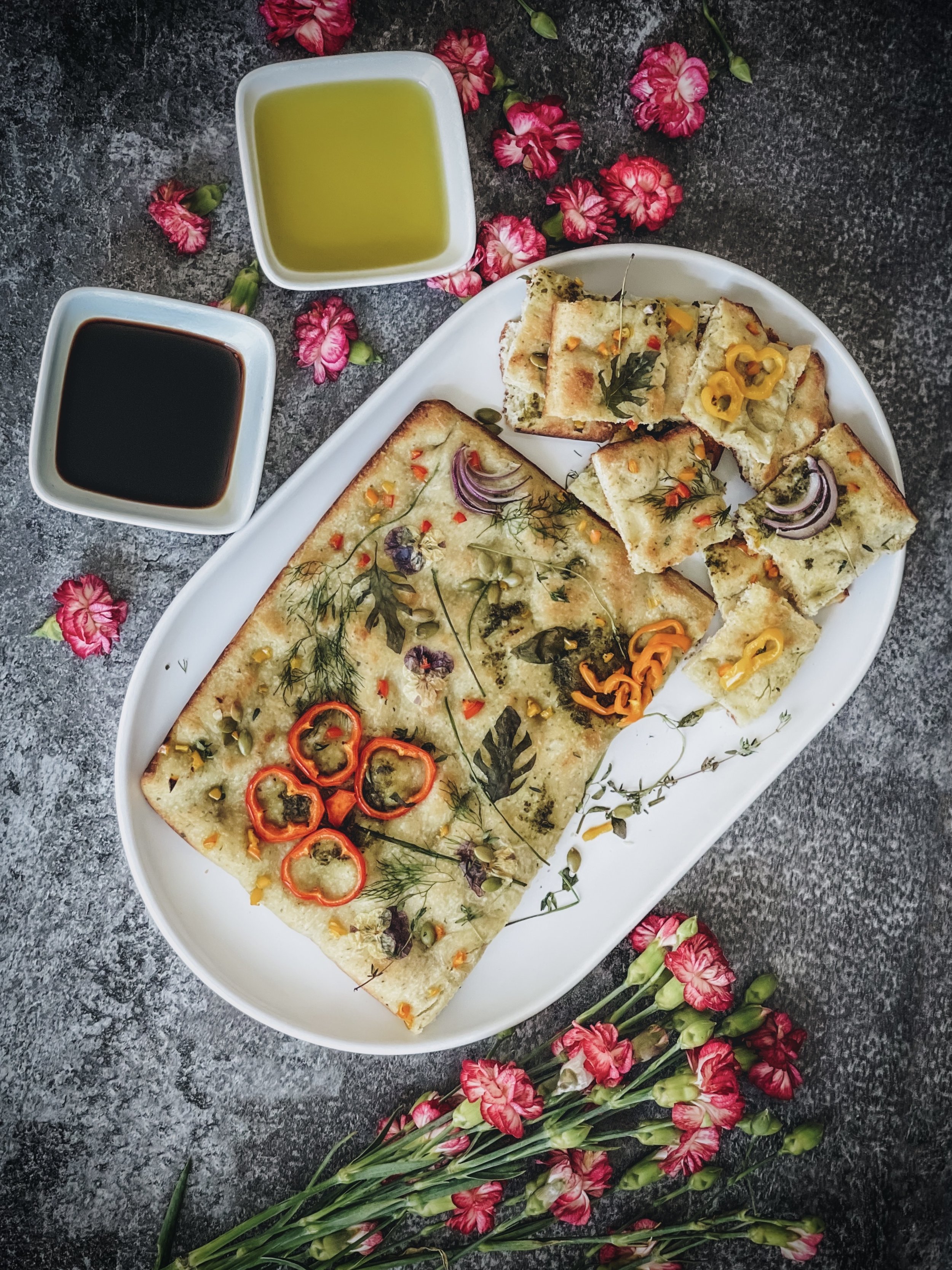 Garden Focaccia Recipe