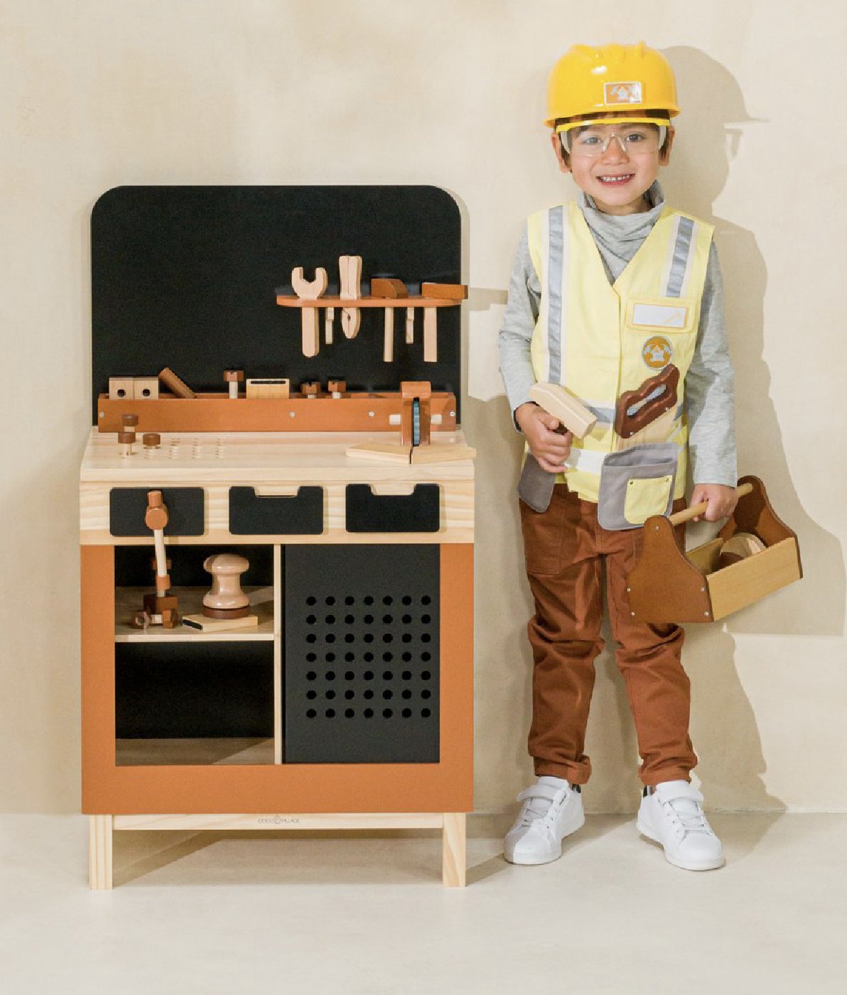 Wooden Workbench Playset