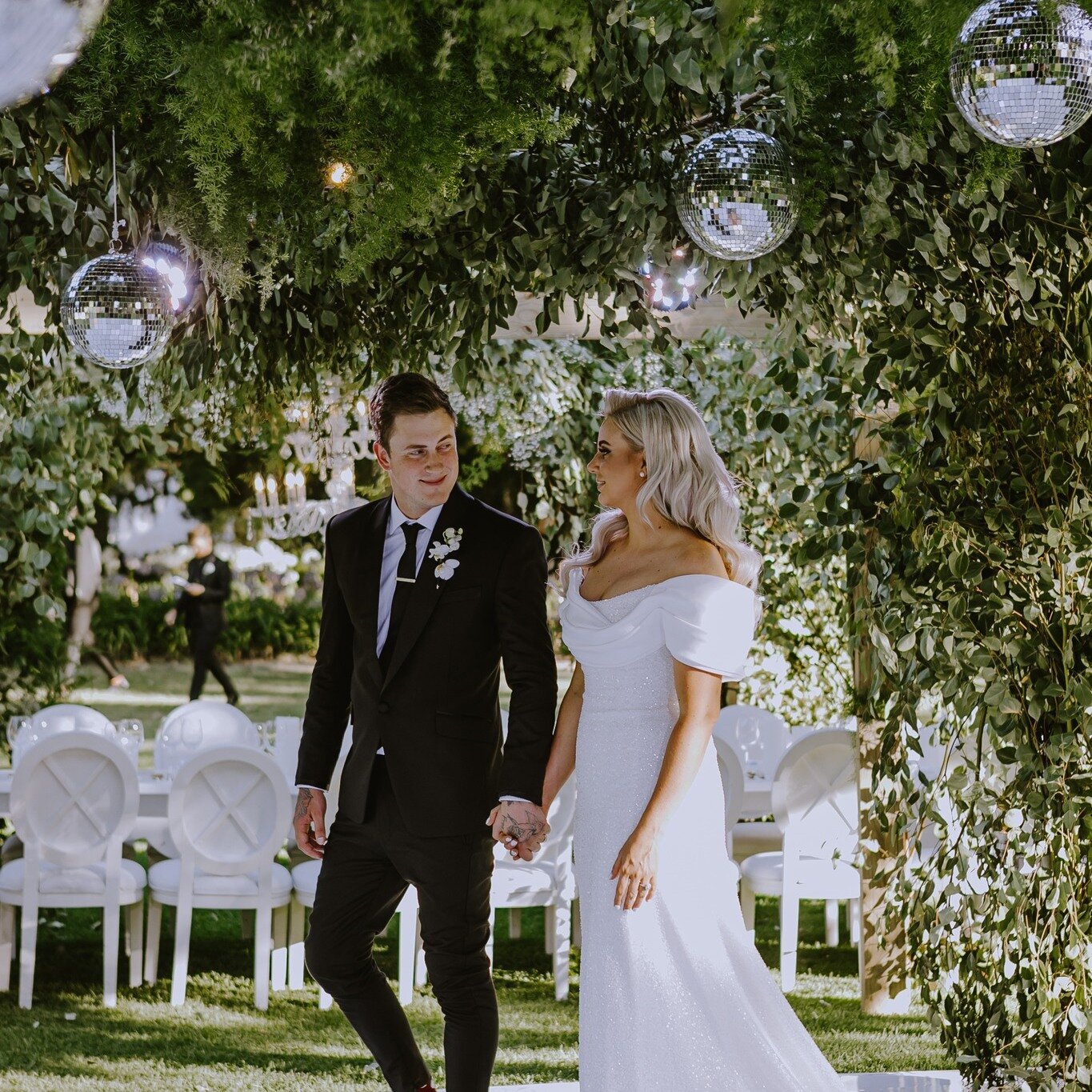 &quot;I find pieces of you in every song I listen to&quot; 

📸: @aglowceleste 

Images owned by Demi Lee Moore Productions Pty LTD, permission to be obtained for usage

#choosenooitgedacht #wedding #love #discoballs #decor #inspo #stellenbosch #wedd