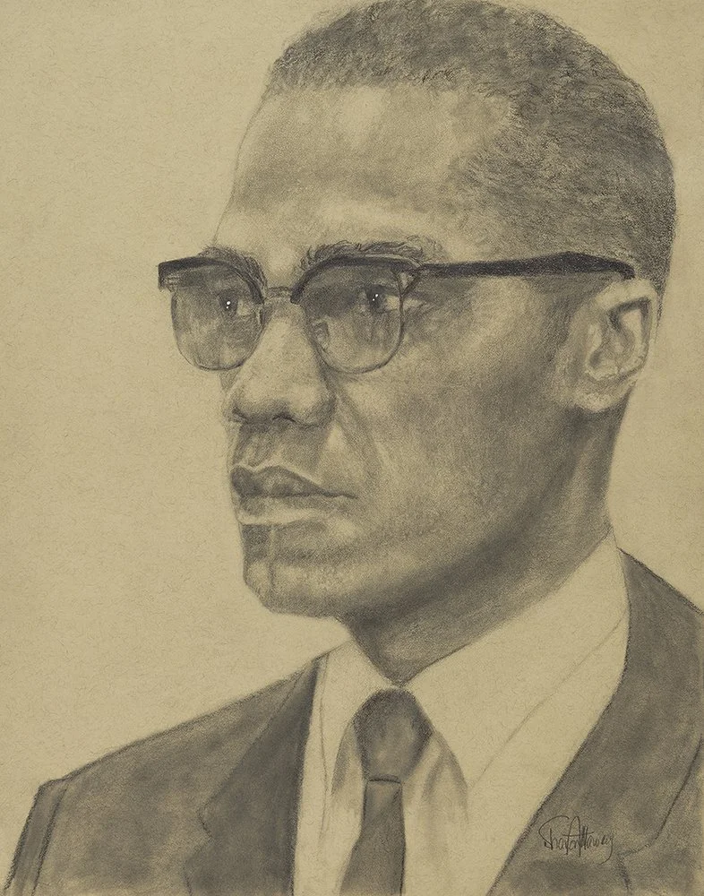 Giclee Print: Malcolm X