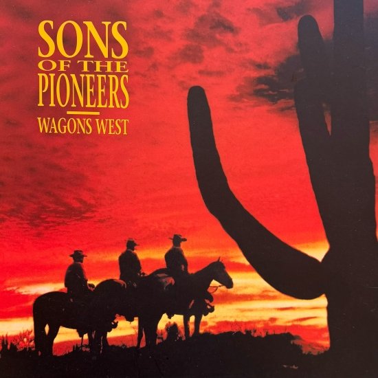 Cover of the Bear Family Records 1993 boxed set "Wagons West."