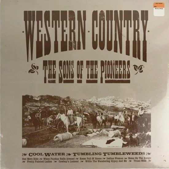 Cover of the Sons of the Pioneers' 1960 LP "Western Country."