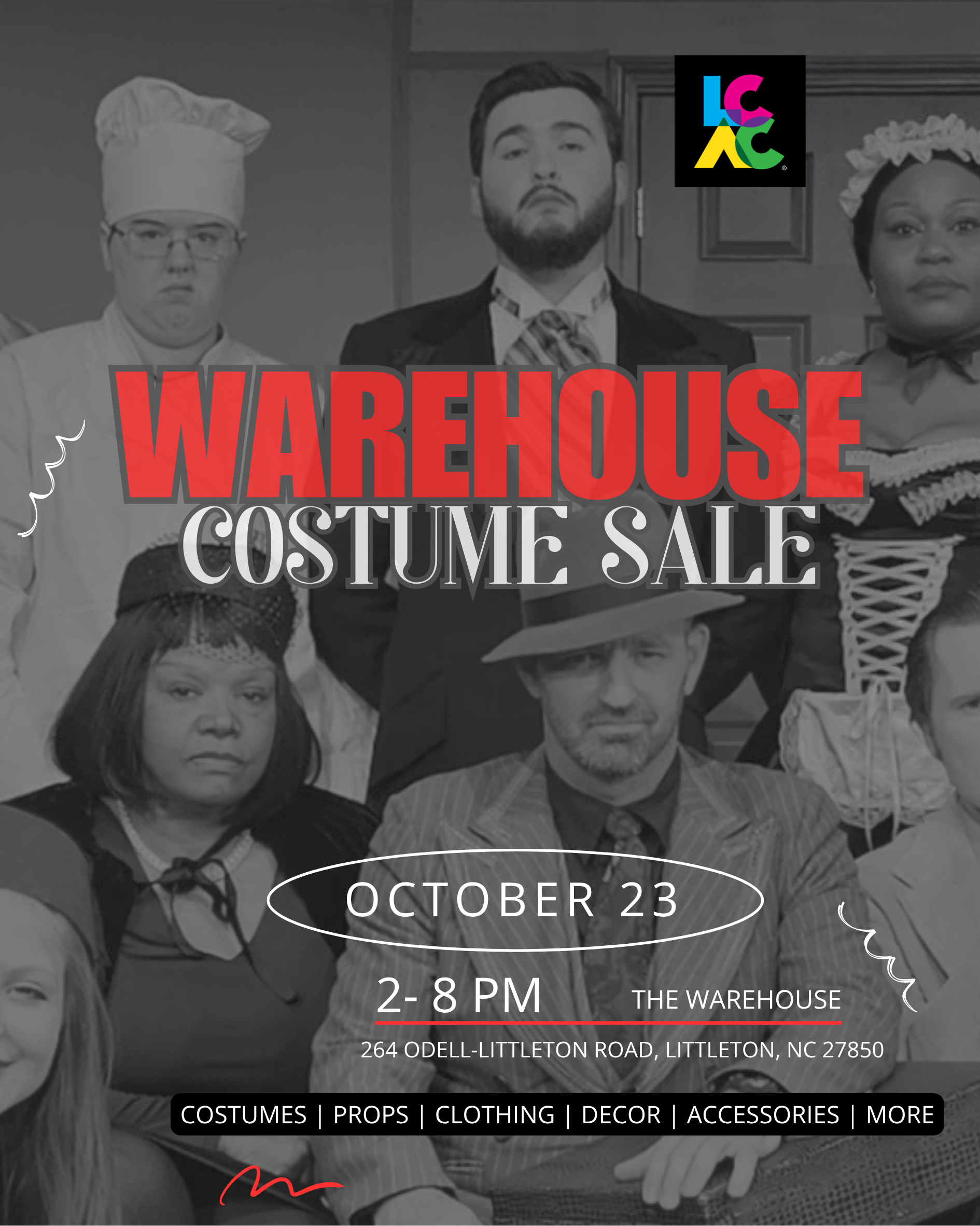 Warehouse Costume Sale
