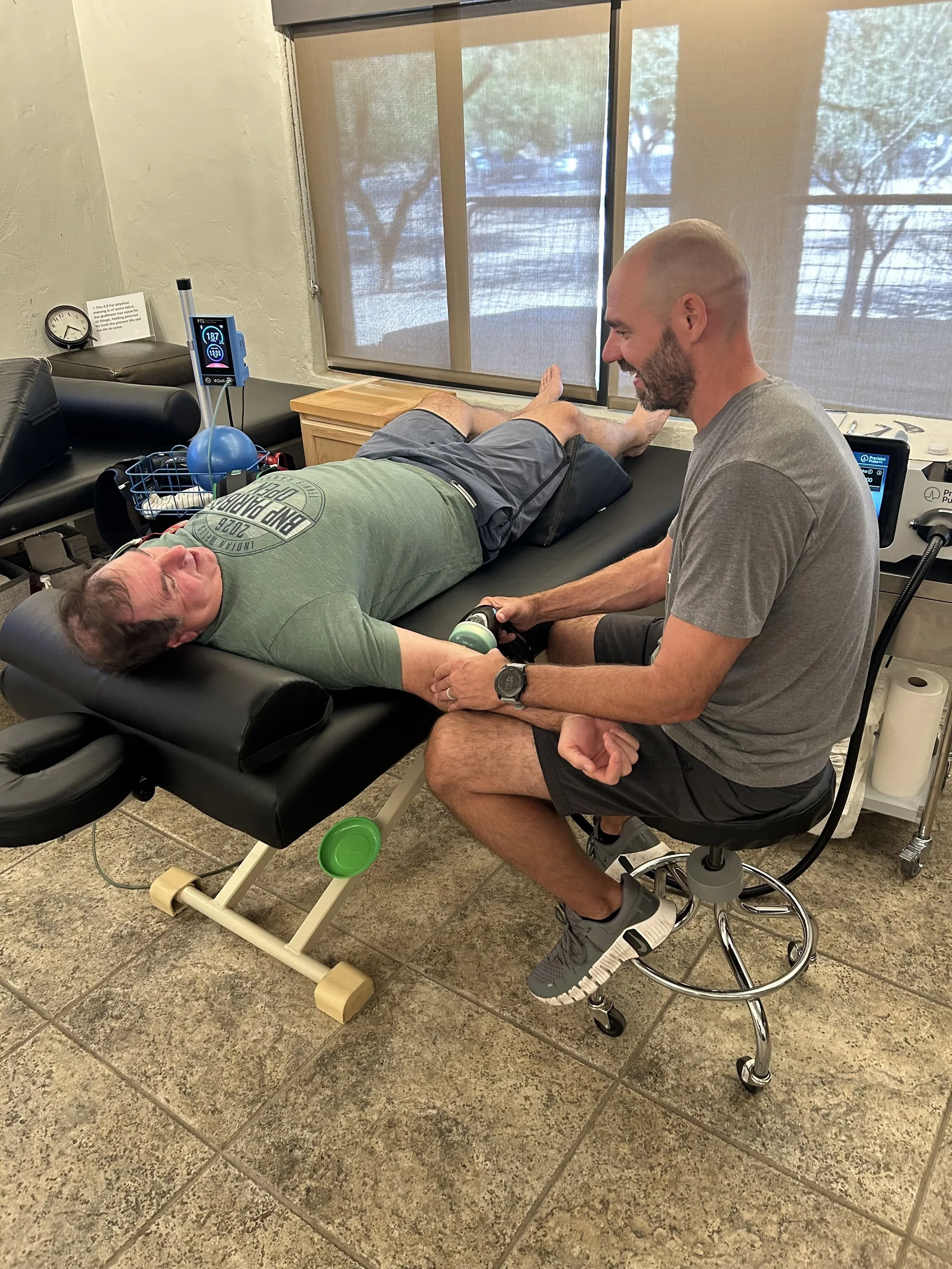 FOCUSED SHOCKWAVE THERAPY