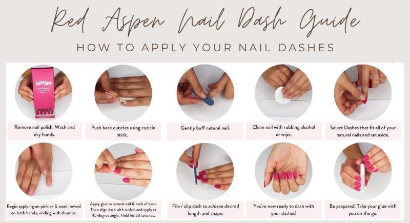 How To Apply Your Nail Dashes — Confidently Creative with Amy
