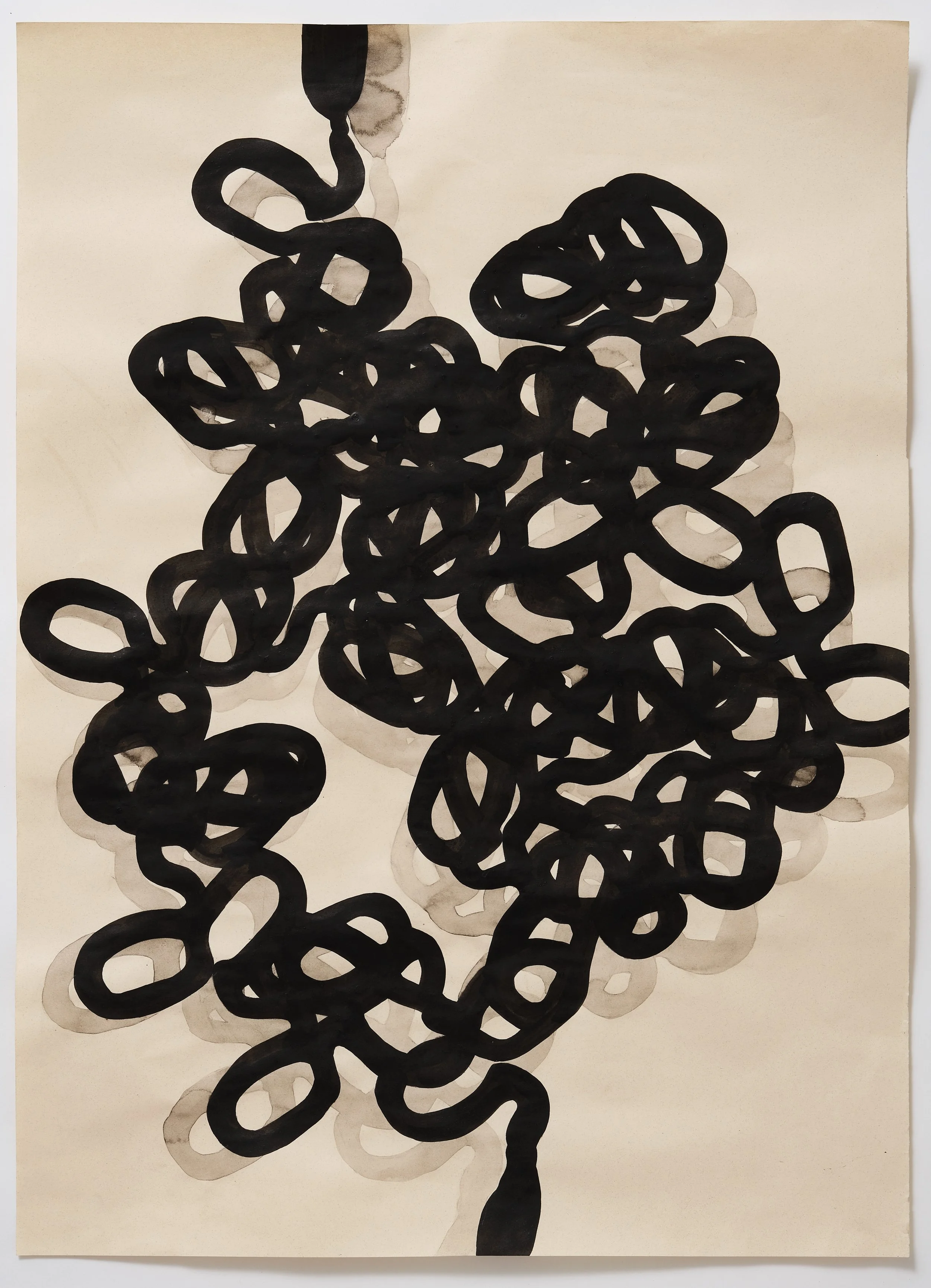 PSYCHO SOMATIC  2023  indian ink on paper  65cm x 47cm  photo: Article Studio