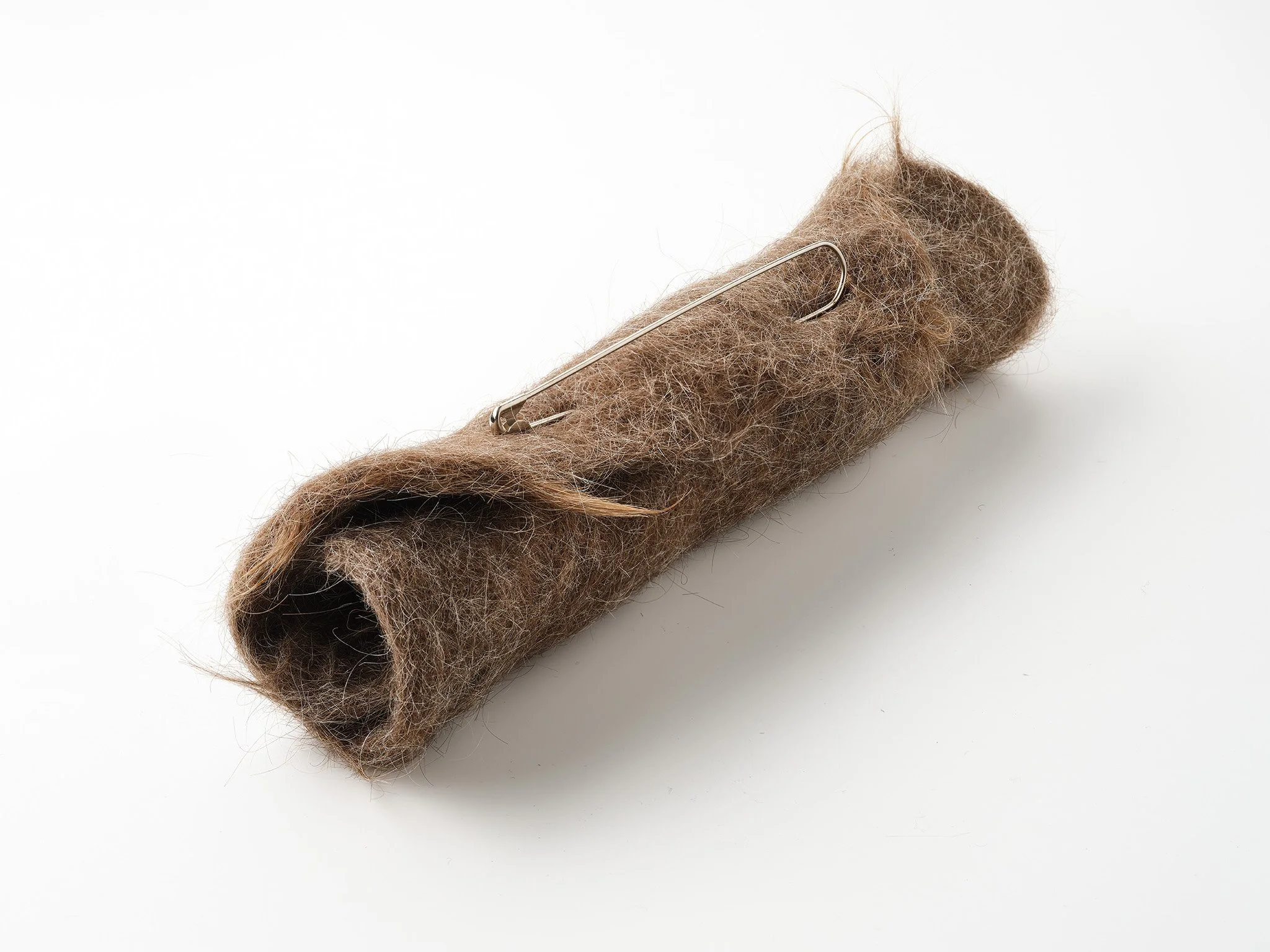 HELMET  2025 human hair and safety pin  30cm