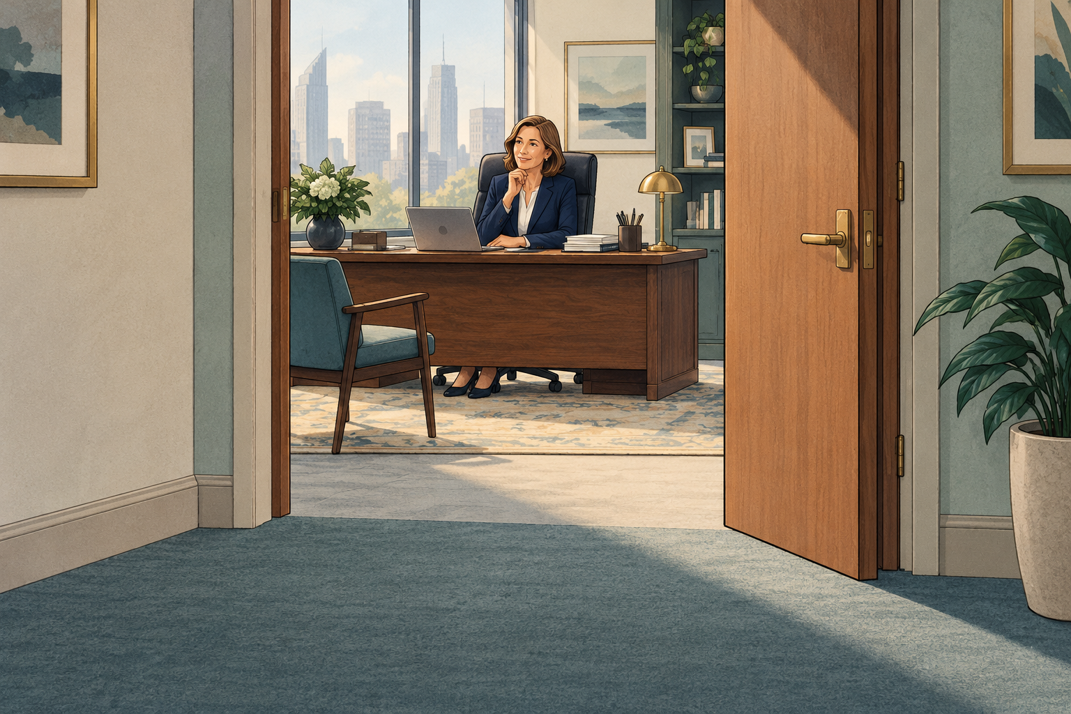 “My door is always open.” So why does nobody come?
