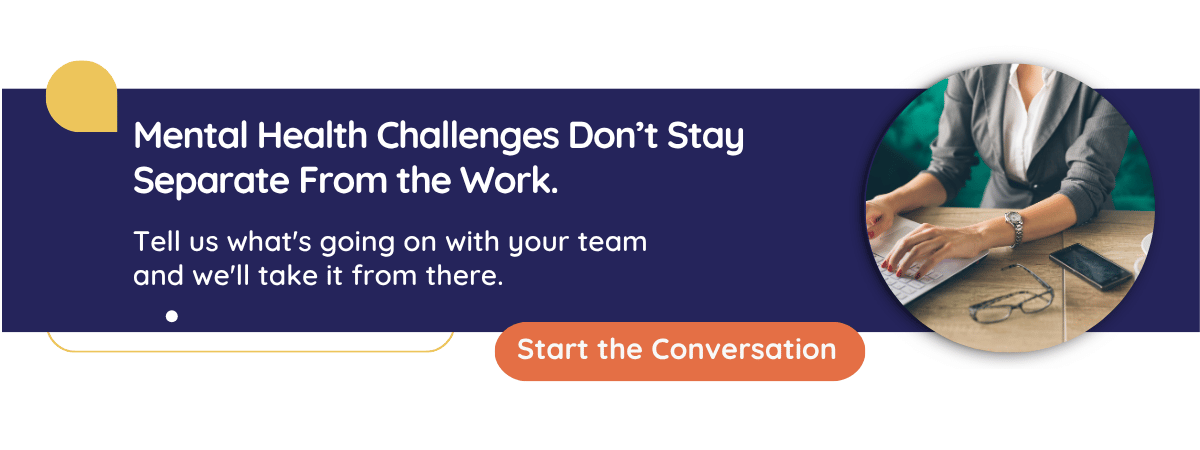 Speaks to how CultureAlly can help workplaces navigate mental health