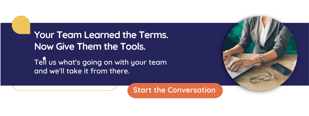 Graphic that speaks to how CultureAlly can help you improve workplace culture with expert led training