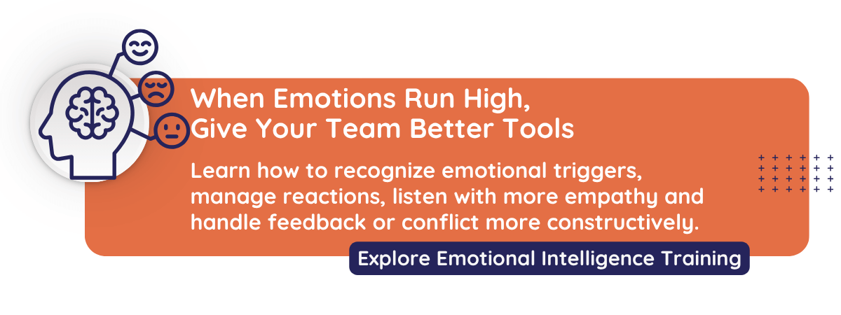 Graphic talking to CultureAlly's Emotional Intelligence Training
