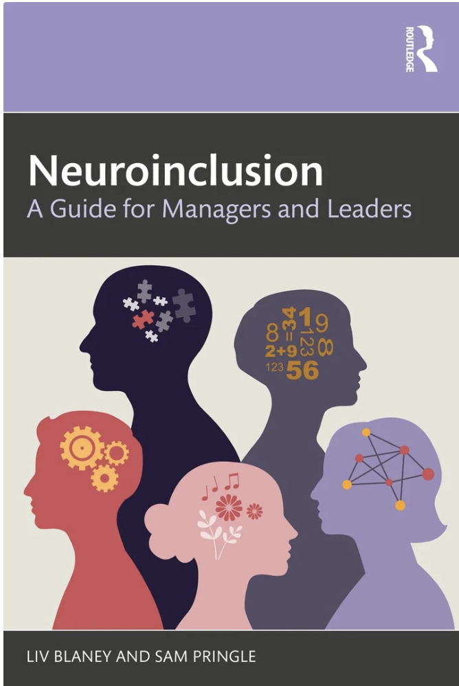 Image of the front cover of the book: Neuroinclusion: A Guide for Managers and Leaders
