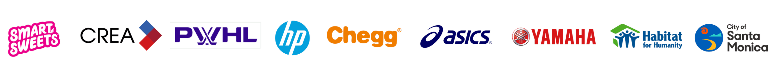 Logo Lineup of CultureAlly customer logos - from all kinds of industries around the world