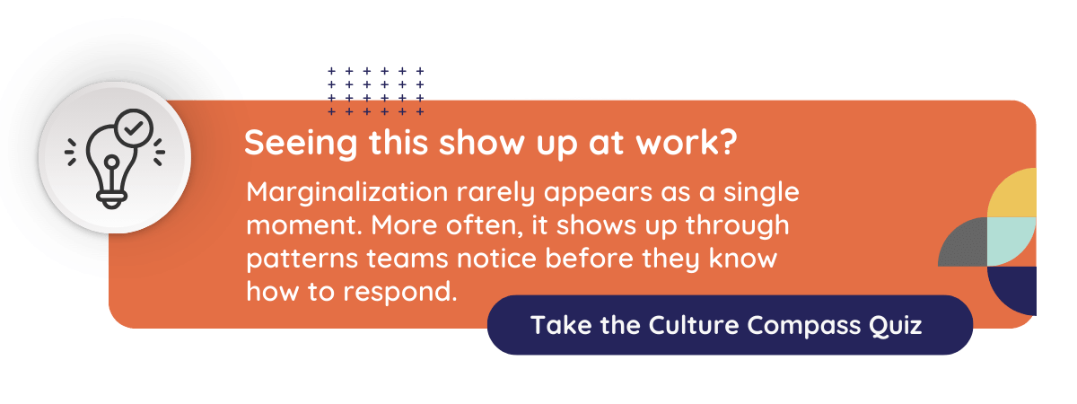 Graphic of a lightbulb and CTA to try the CultureCompass Quiz