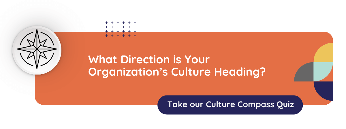 Graphic speaks to CultureAlly's Compass Quiz