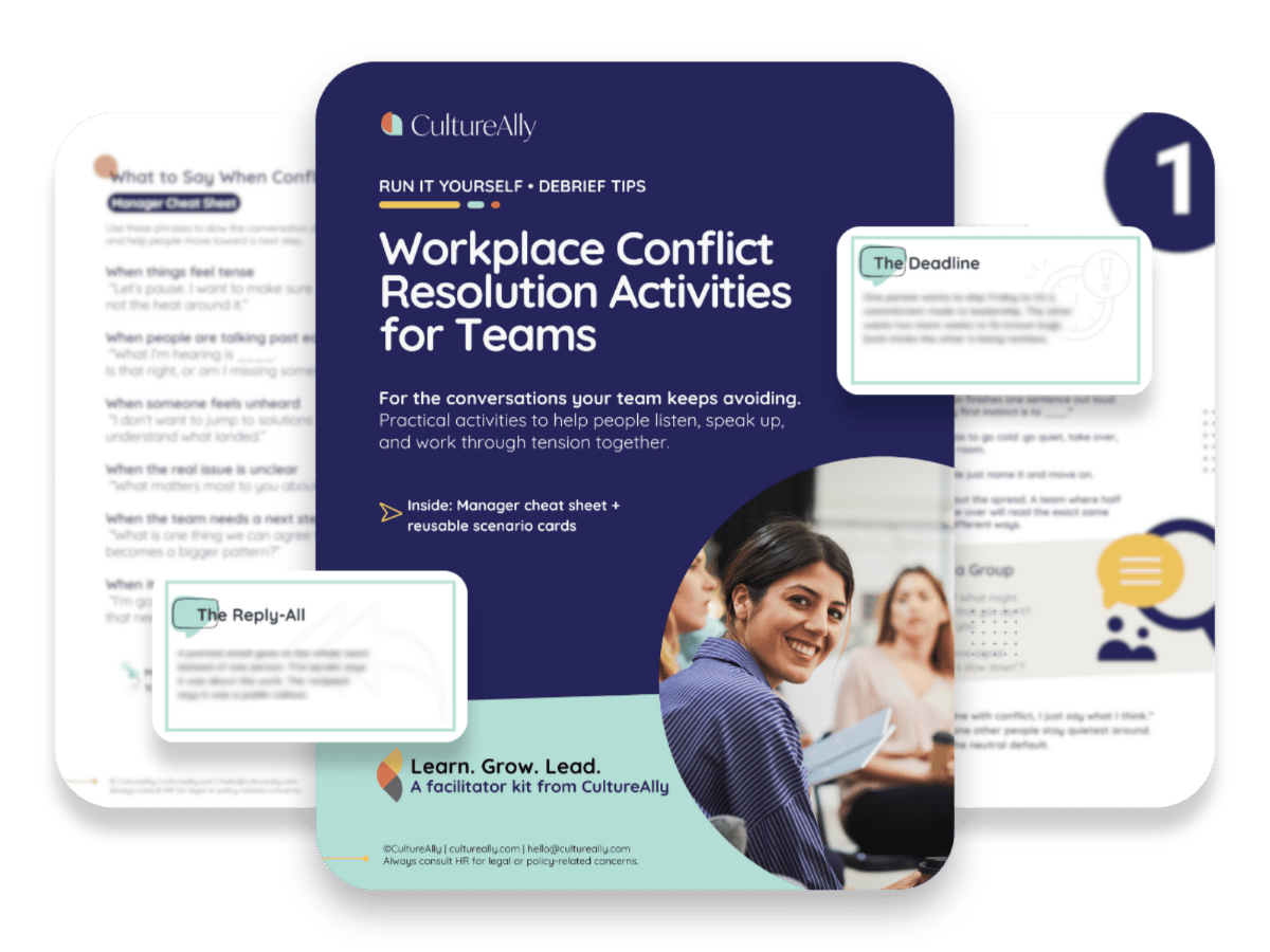 Image of Conflict Resolution Activities resource