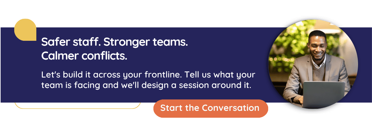 Image talking to Custom Training for Frontline Professionals