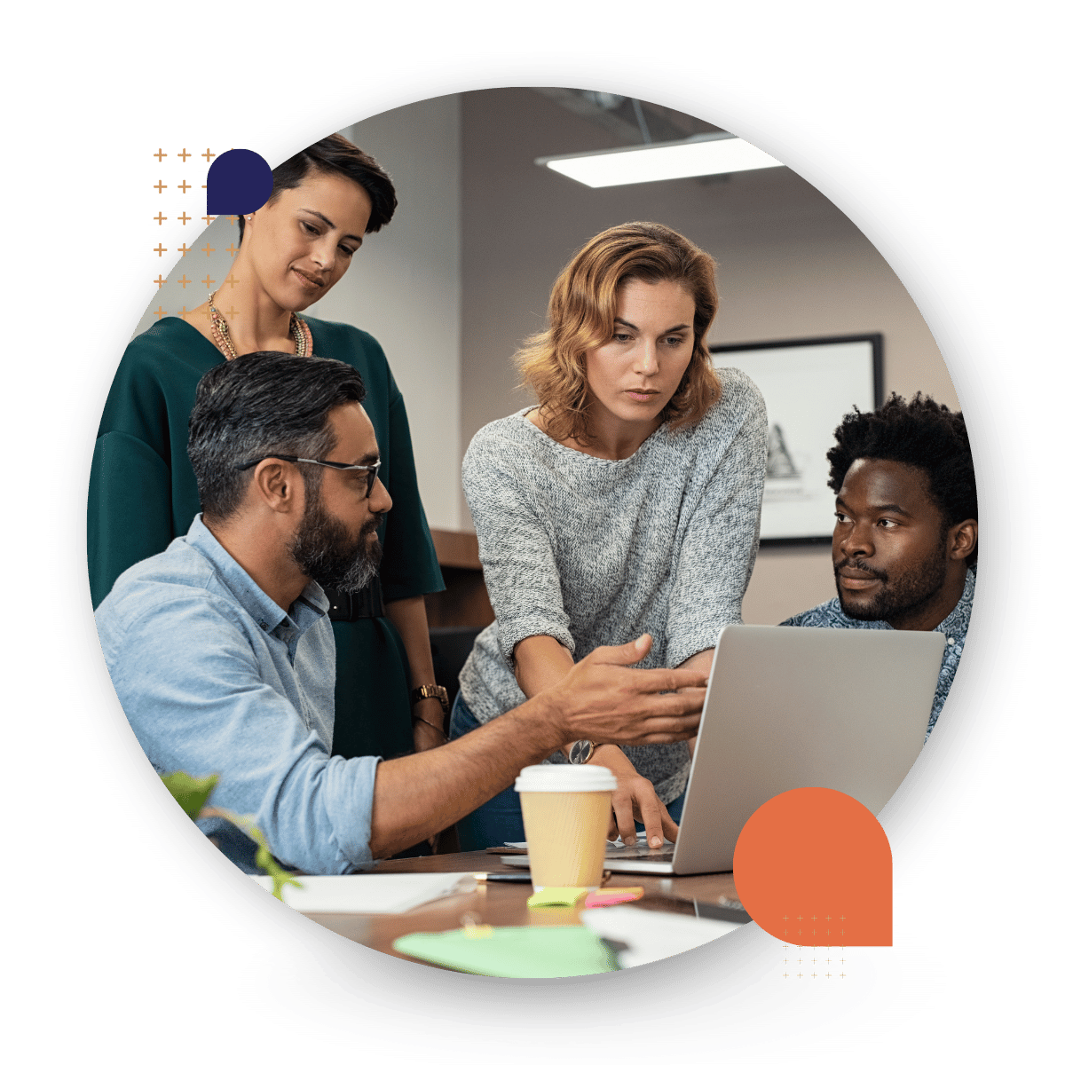 Team working together