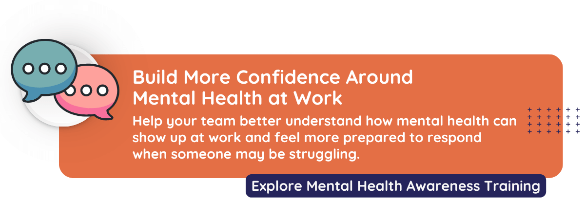Speaks to CultureAlly's Mental Health Awareness Training