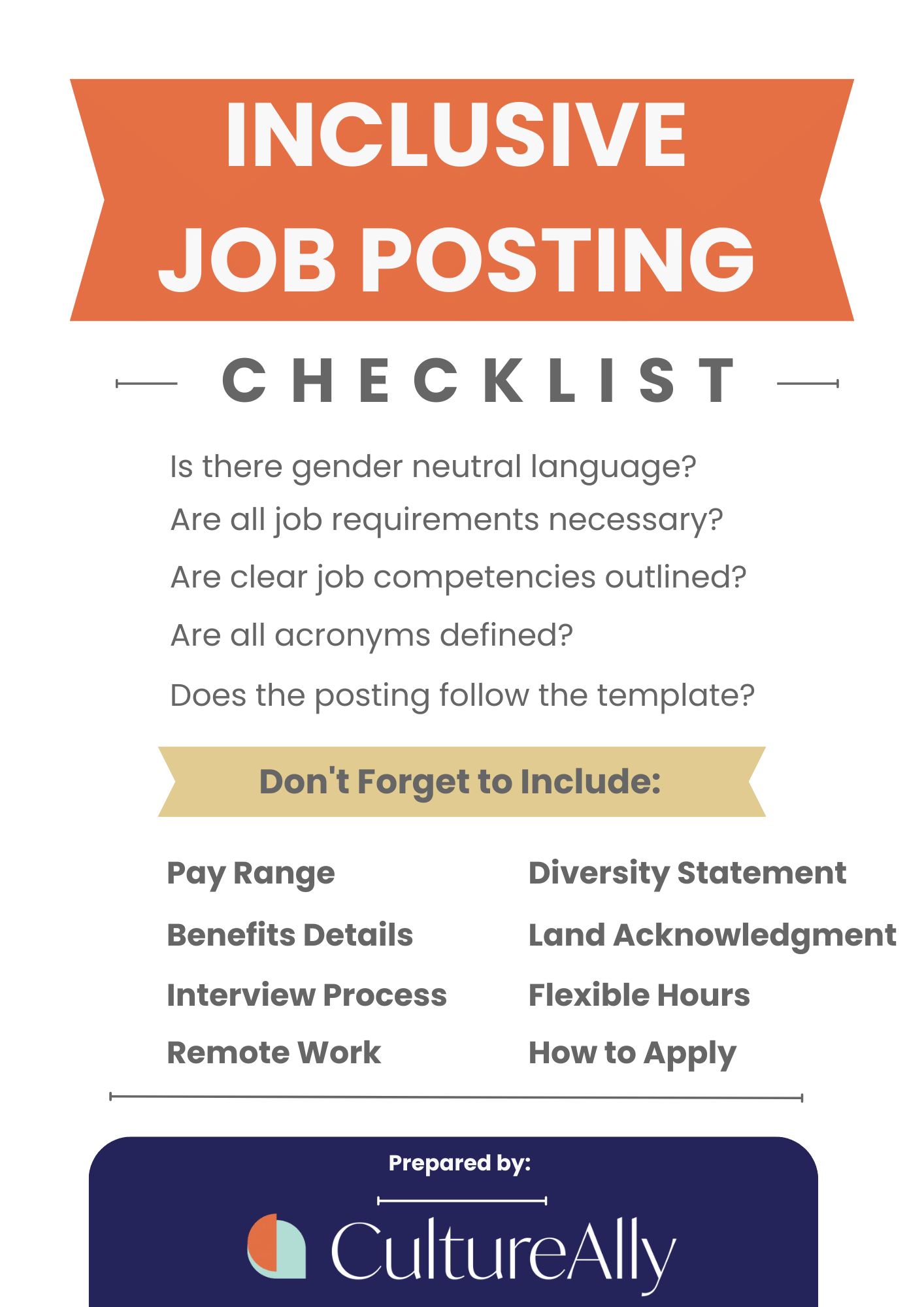 Best Practices for Inclusive Job Postings — CultureAlly