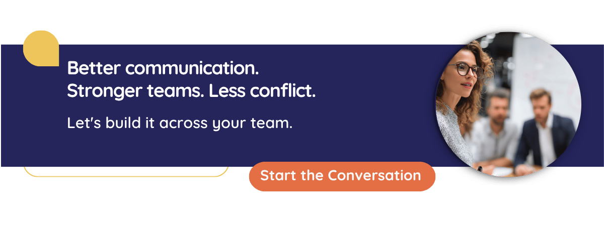 Graphic speaks to CultureAlly's expertise in creating better communication and stronger teams