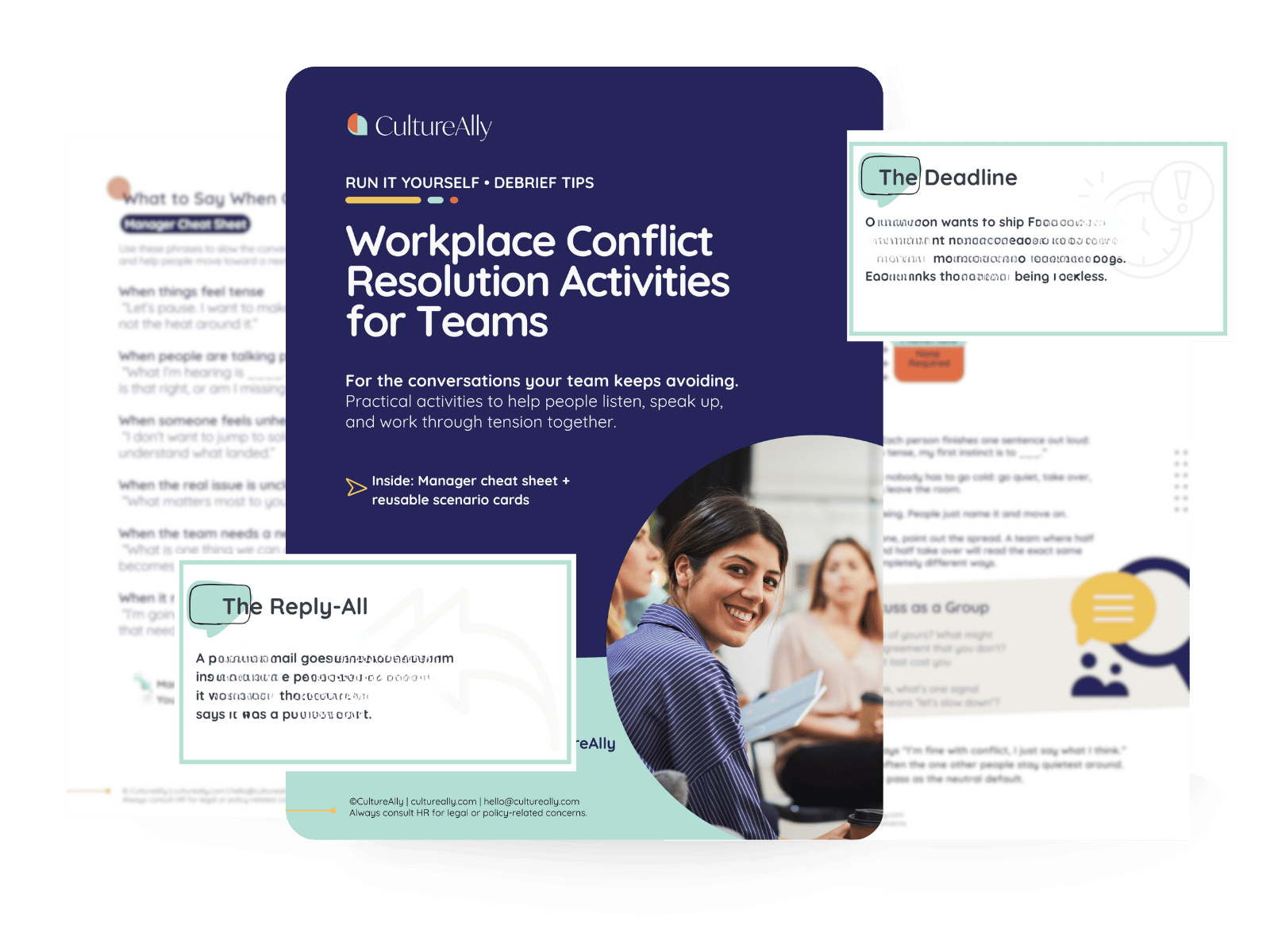 Image of the CultureAlly Conflict Resolution Activities Pack for teams