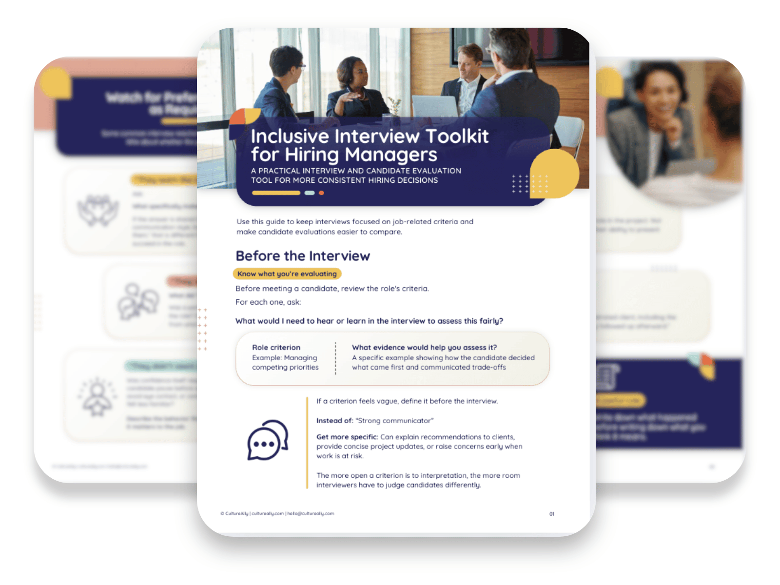 Image of CultureAlly free resource: Inclusive Hiring Toolkit