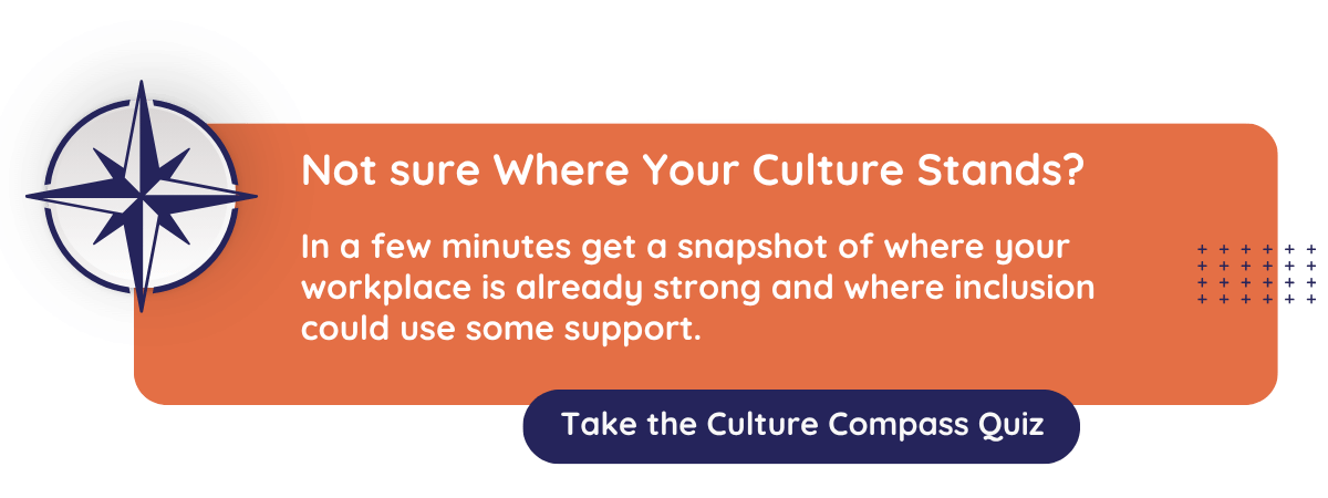 Graphic that speaks to CultureAlly's Workplace Culture Quiz