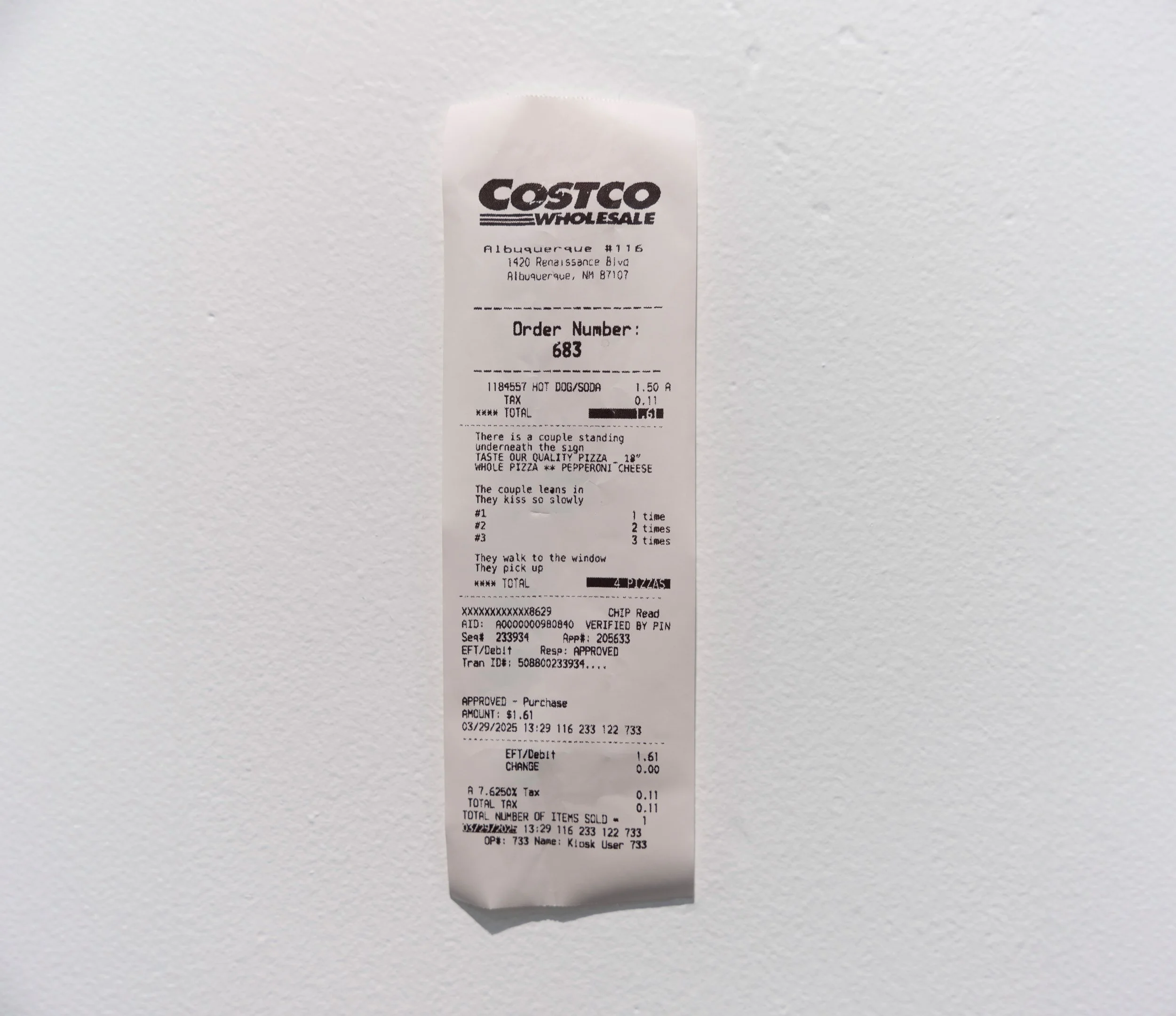 Save for Reimbursement 
thermal paper 
2.25” x 7”