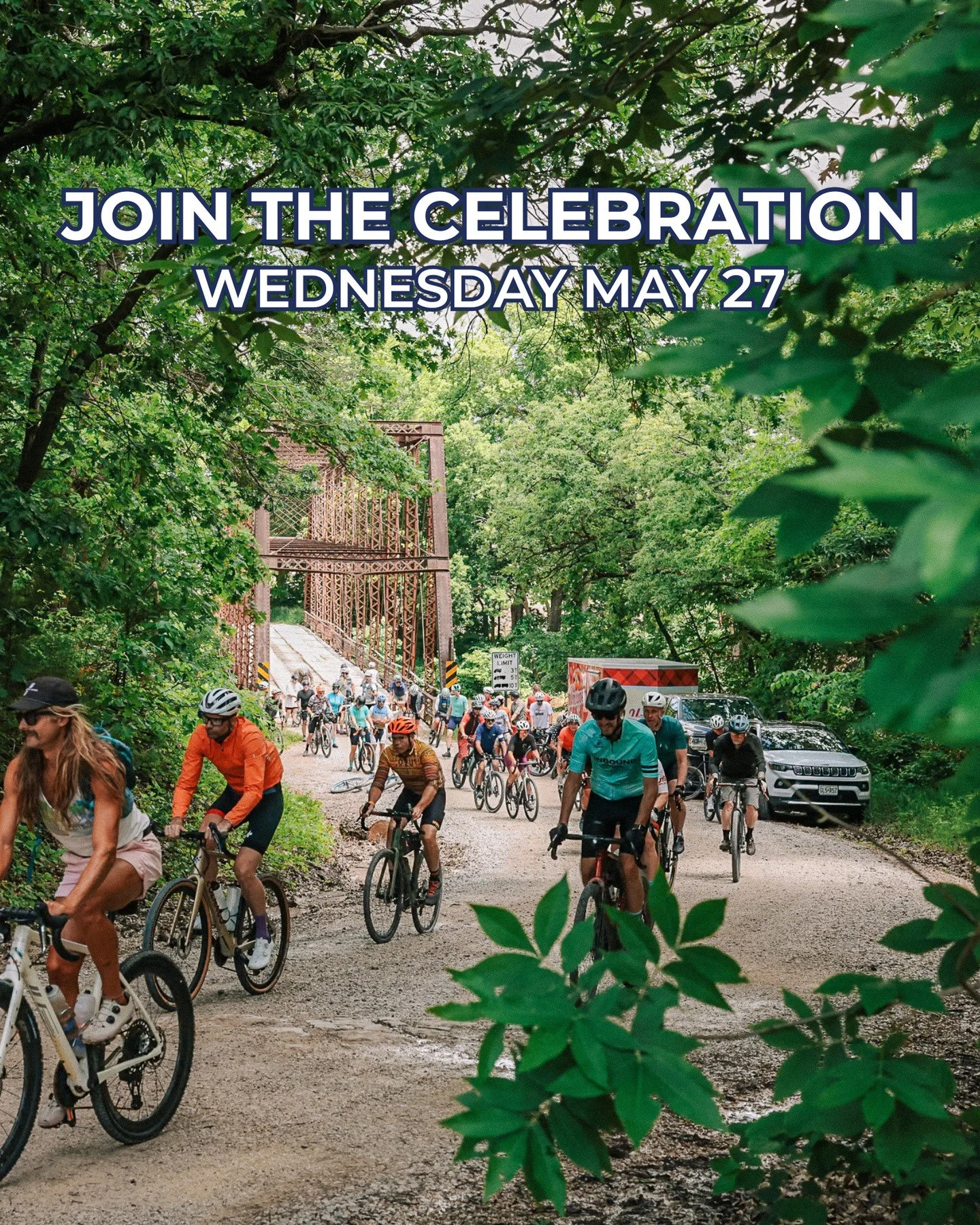 The Gravel Cycling Hall of Fame Celebration kicks off with one of our favorite traditions.⁠
⁠
Join the Hall of Fame Group Ride and roll out alongside legends of gravel for a relaxed 15-mile ride.⁠
⁠
No egos. No pressure. Just community.⁠
⁠
Come ride 