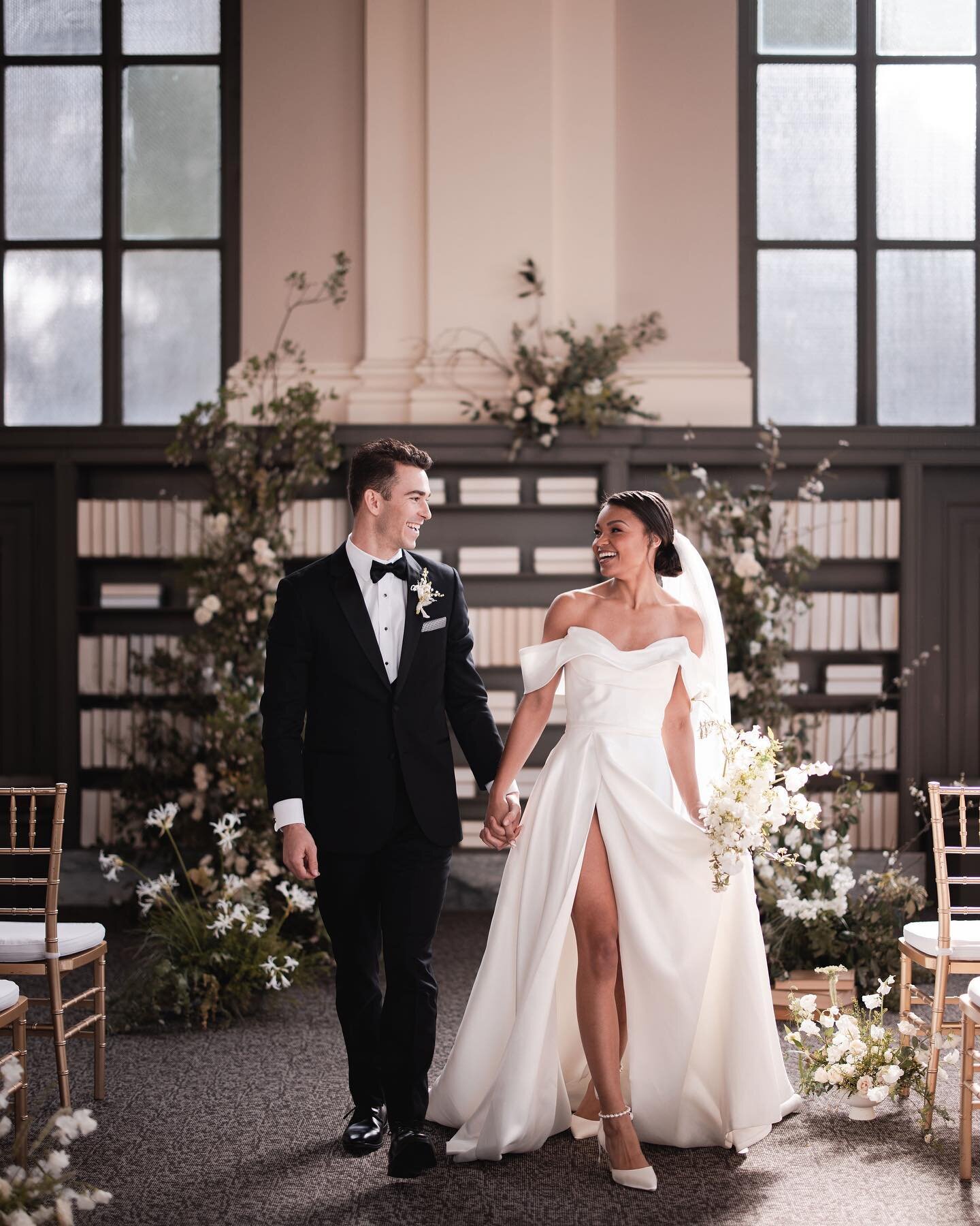 Starring: The beautiful bride and groom. 
Featuring: The rest their lives together. 💍🥂🤍

Venue: @websterhallsf
Event Team + Rentals: @fulcrum.group
@abbey.party.rents @otlvintage
Wedding planning: @willaviaweddingco
Photography: @jelauphotography
