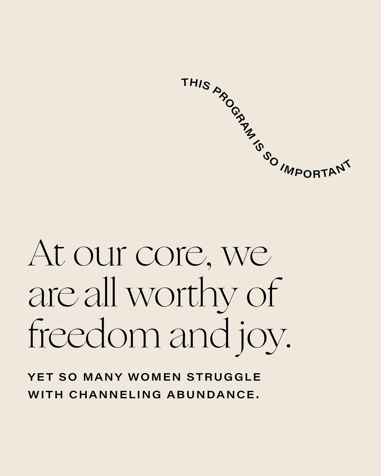 Did you know I struggled with abundance since I was small? 

I used to believe money caused problems, and would turn me into a bad person. 

I used to feel receiving money was not for me. 

I use to reject the idea of abundance because I had a deep d