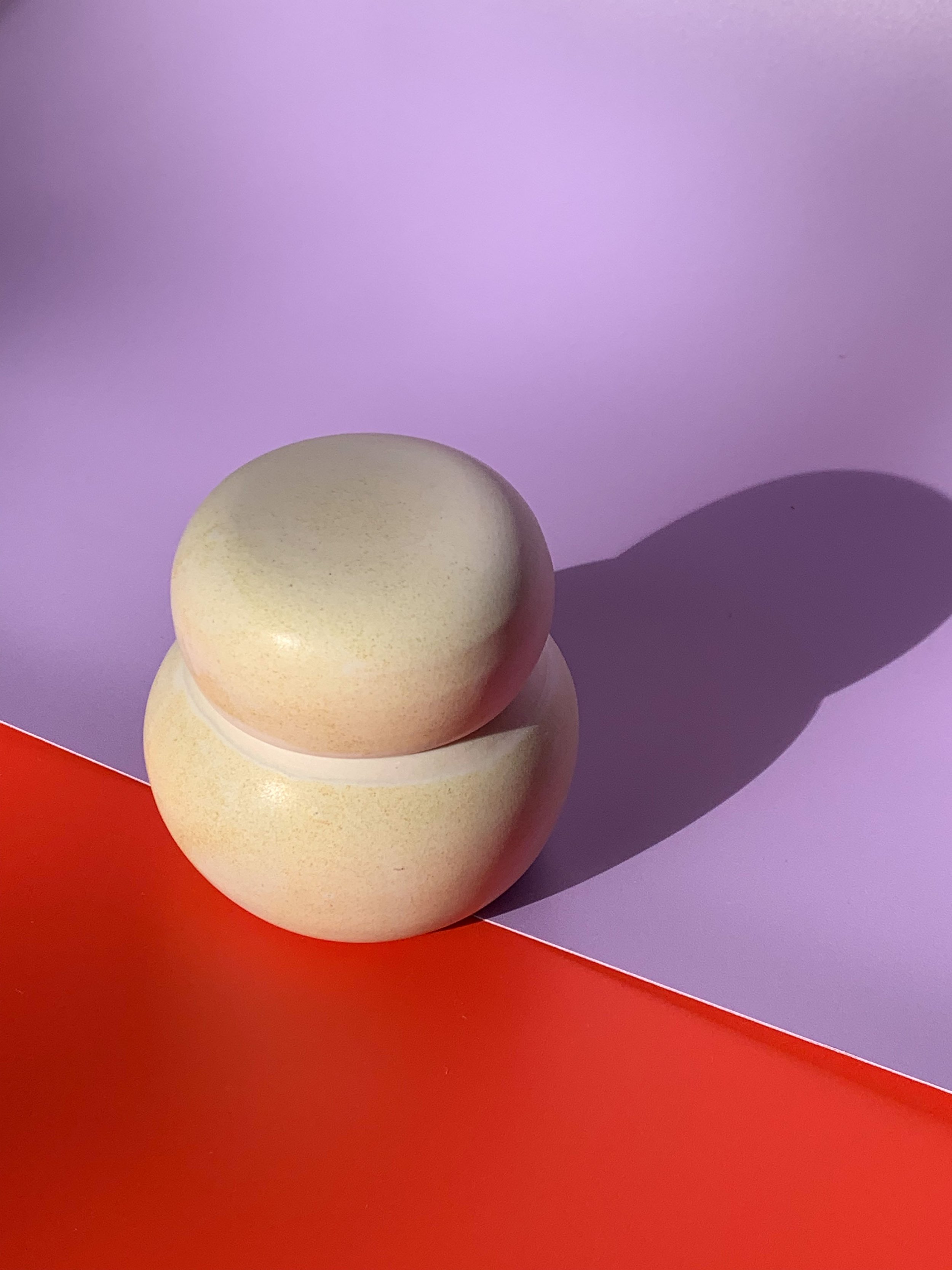 Marshmallow Jar with Lid