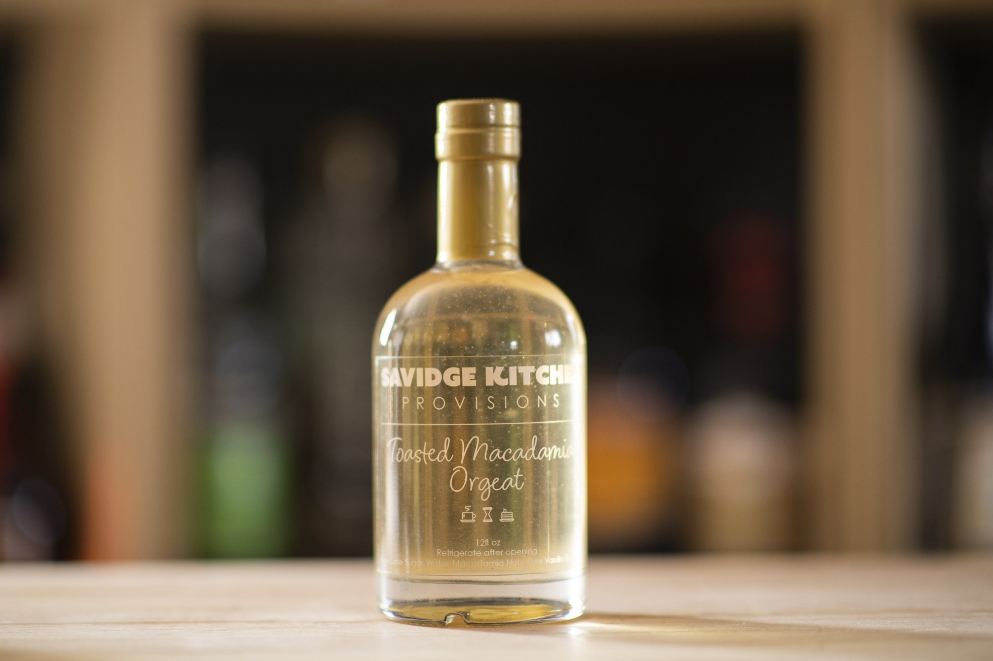 Toasted Macadamia Orgeat