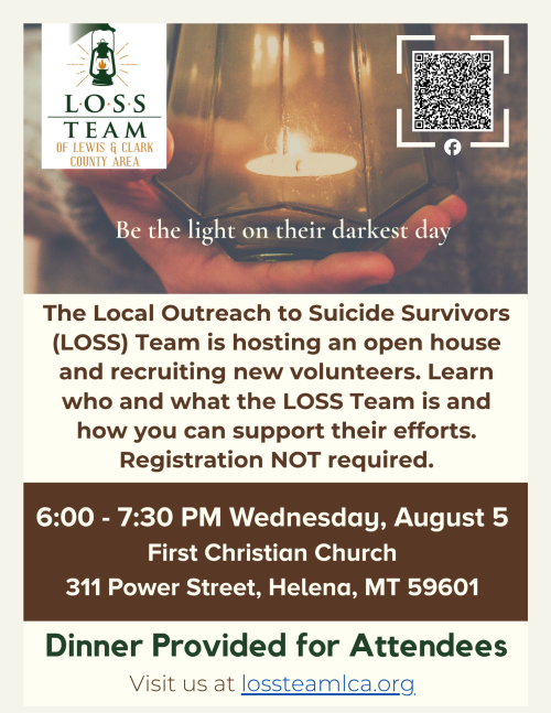 Lewis & Clark County LOSS Team Open House